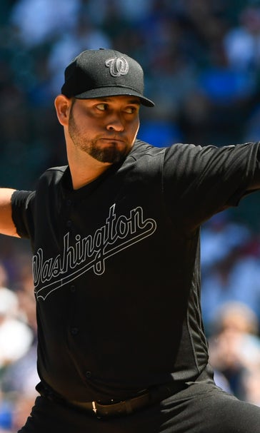 Sánchez pitches into 9th, slugging Nats roll past Cubs 9-3